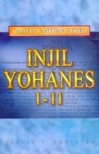 Image of Tafsiran Matthew Henry: Injil Yohanes 1-11